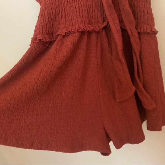 NWT 🌟 Free People Dolce Romper chest nut color - Picture 6 of 9